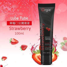 將圖片載入圖庫檢視器 Lube Tube 草莓味 可食用潤滑液 100 毫升
