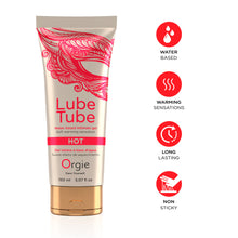 將圖片載入圖庫檢視器 Lube Tube Hot 溫熱感水性潤滑液 150 毫升
